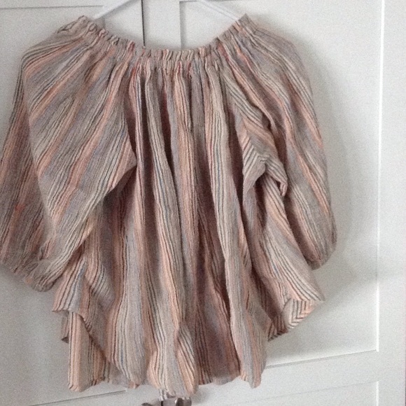 Gorgeous stripe peasant blouse - Picture 4 of 4